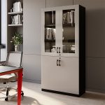 کمد کتابخانه تمام mdf مدل f3400